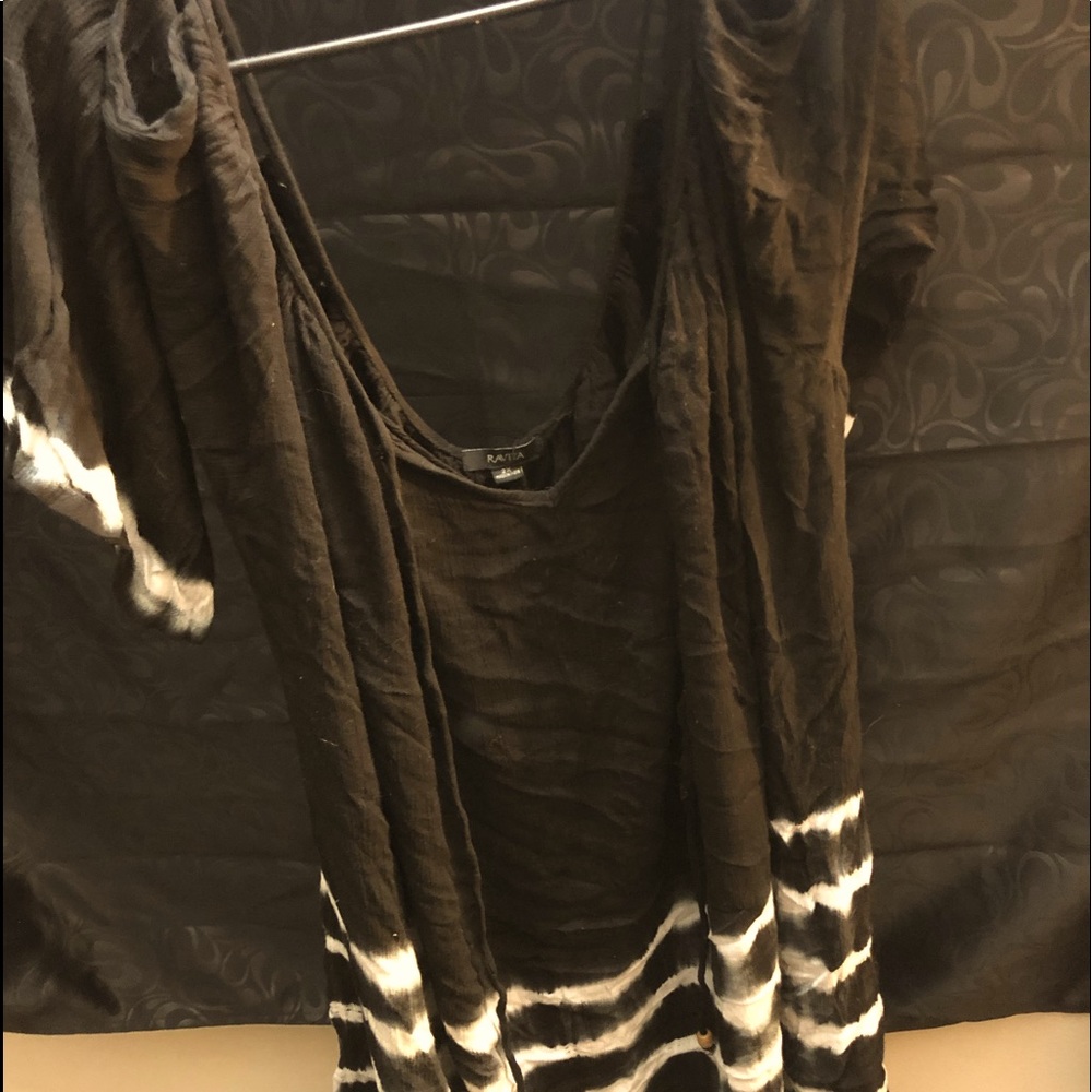 Designed bathing suit coverup